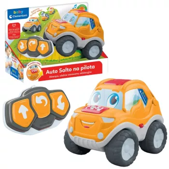 Clementoni Sprechendes Lern-Fernsteuerungs-Stuntauto Salto Polnische Sprache 50936