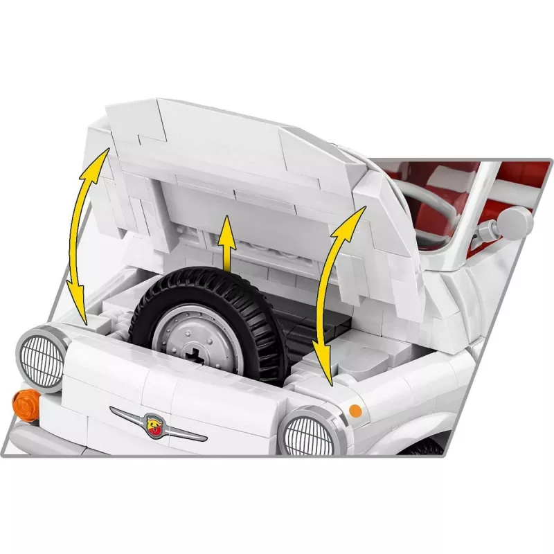 COBI Fiat 500 Abarth 1:12 Bausatz (24354)