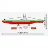 COBI ORP Sokół Polnisches U-Boot 1:300