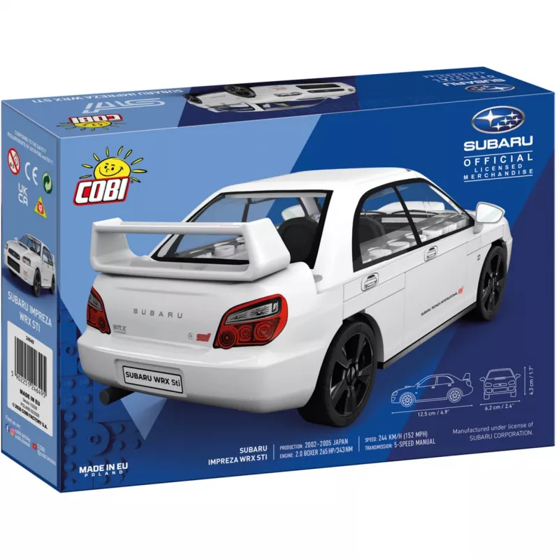 COBI Subaru Impreza WRX STI Maßstab 1:35 Bausatz