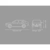 COBI Volkswagen Passat B1 (grün, Maßstab 1:35) Konstruktionsset
