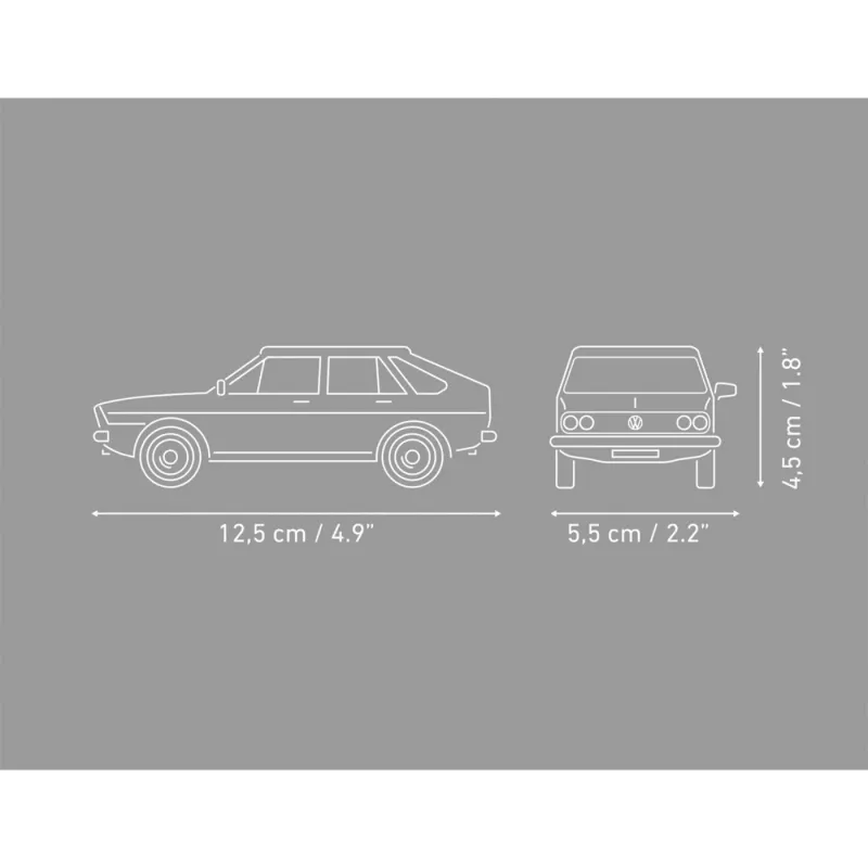 COBI Volkswagen Passat B1 (grün, Maßstab 1:35) Konstruktionsset