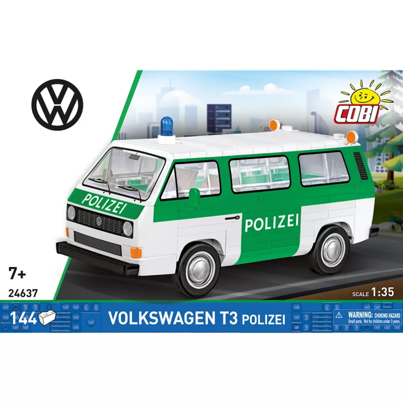 COBI Volkswagen T3 Polizei 1:35