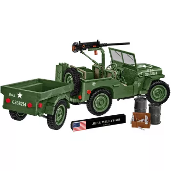 COBI Willys MB & Trailer Executive Edition