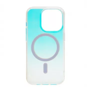 Connect Apple iPhone 14 Pro Transparente Gradient-Magnet-Hülle Chameleon