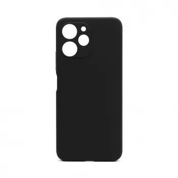 Connect Xiaomi Redmi 12 / Redmi 12 5G Premium Soft Touch Silikonhülle Schwarz