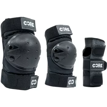 Core Junior Triple Pads Set Pink XS