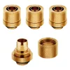 Corsair Hydro X Series XF Compression G1/4 13/10 Fittings Viererpack - Gold