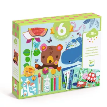 Creative Djeco Collage-Set Maus und Freunde DJ09295