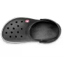 Crocs Crocband Clogs Unisex, Schwarz/Weiß