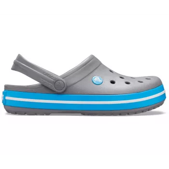 Crocs Crocband Clogs Unisex, Grau, Blau, Weiß