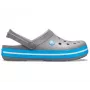 Crocs Crocband Clogs Unisex, Grau, Blau, Weiß