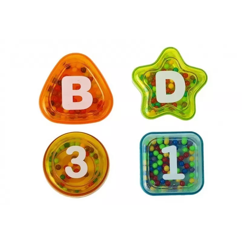 cube Lean Toys LT8303 interaktiver Lernwürfel mit Formensortierer für Babys, mit Ton und Licht