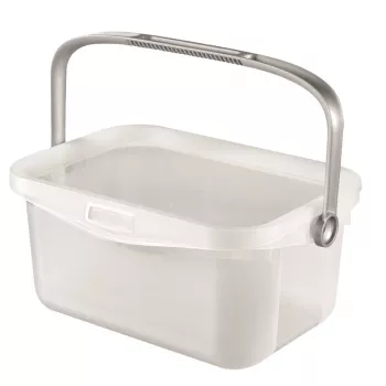 Curver Multiboxx 3L Box mit Deckel und Griff, 26 x 18 x 11 cm, Transparent