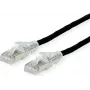 Dätwyler Cat.6 U/UTP LS0H Patchkabel, RJ45 AMP v2, Schwarz, 20 m
