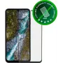 dbramante1928 eco-shield Displayschutz für Samsung Galaxy A25 5G, schwarzer Rand