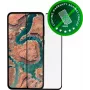 dbramante1928 eco-shield Displayschutz für Samsung Galaxy A35 5G, schwarzer Rand