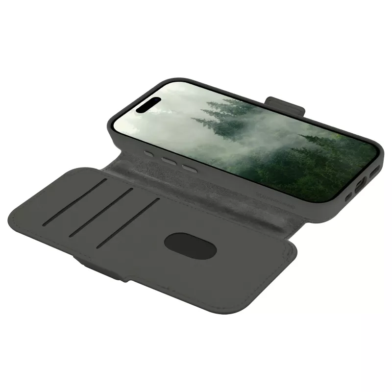 dbramante1928 Lynge Flip Case für Mobiltelefon - MagSafe-Kompatibilität - Forest Shade - für Apple iPhone 17