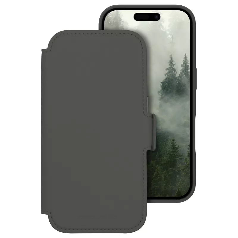 dbramante1928 Lynge Flip Case für Mobiltelefon - MagSafe-Kompatibilität - Forest Shade - für Apple iPhone 17