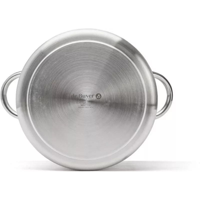 De Buyer Prim'Appety Kochtopf 24 cm, Induktion, Edelstahl