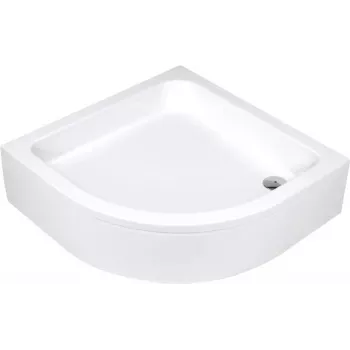 DEANTE Acrylic Duschwanne 80 cm Quadrat Weiß