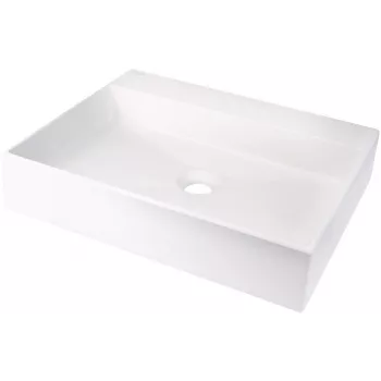 DEANTE Granite Countertop Washbasin mit Hahnloch - 500x400 mm Anthrazitgrau