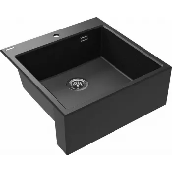 DEANTE Granite Sink 1-Bowl ZQE G10K Graphite