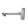 DEANTE NHC 031K Runder Waschbecken-Siphon verchromtes Messing Flaschengeruchverschluss