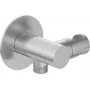Deante NQS_F57K Runder Winkelanschluss mit Handbrausehalter