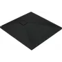 DEANTE Eckige Granit-Duschwanne 80x80 cm Schwarz