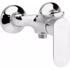 DEANTE Wandmontierter Duschmischer mit 10 cm Abstand, Einhebel, Chrom
