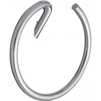 DEANTE Wand-Handtuchring – Rund, Mattschwarz, LOFT Series