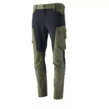 DEDRA TACTICAL Arbeitshose, Größe 54, Schwarz mit grauen Akzenten