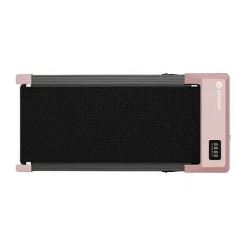 DeerRun Q2 Urban Elektrisches Laufband (Pink) - Klappbares 12 km/h Laufband mit LED-Display und Bluetooth