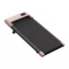 DeerRun Q2 Urban Elektro-Laufband, 7 % Steigung, 136 kg maximale Belastung, LED-Display, Bluetooth-App, Pink