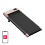 DeerRun Q2 Urban Elektrisches Laufband (Pink) - Klappbares 12 km/h Laufband mit LED-Display und Bluetooth