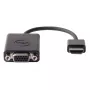 Dell HDMI auf VGA Aktiver Adapterkabel (MF0V6) - 1920x1200, Schwarz