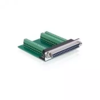 Delock Adapter D-Sub 37 Pin Buchse auf Klemmenblock 65319