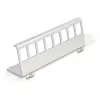 Delock Keystone Metallhalter 8-Port für DIN-Schiene (90657)