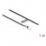 Delock M4 Gewinde NTC-Temperatursensor-Kabel, 1 m, 10 kΩ, 3435 K, 2 x offene Enden