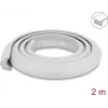 Delock Selbstklebendes Schaumstoff-Kantenschutzband 35 x 13 mm, 2 m, Grau 18489