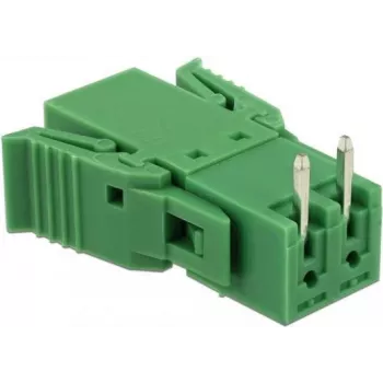 Delock Klemmenblock-Set für Leiterplatte 2-polig 3,81 mm Rastermaß horizontal 65952