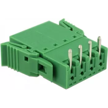 Delock Klemmenblock-Set für Platine 4-polig 3,81 mm Rastermaß horizontal (65954)