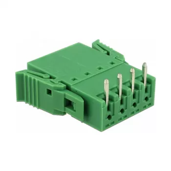 Delock Klemmenblock-Set für Platine 4-polig 3,81 mm Rastermaß horizontal (65954)