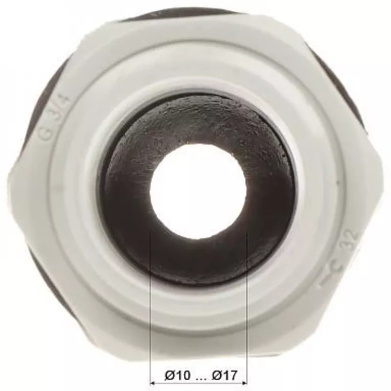 DELTA Isolier-Kabelverschraubung G3/4 IP68 3/4
