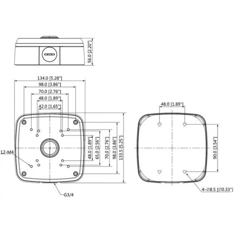 DELTA STG-PFA121 Kamerahalterung