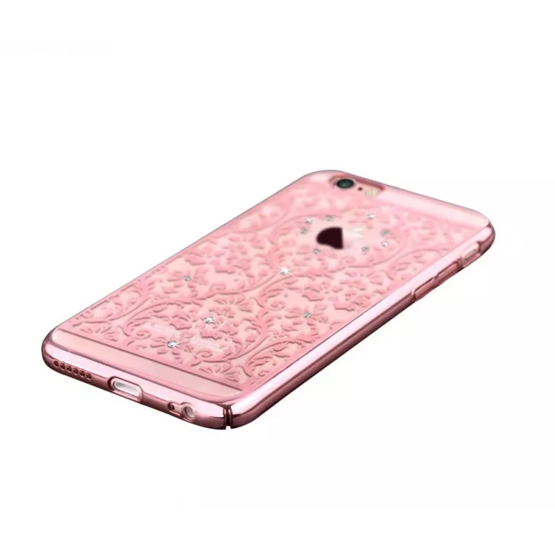 Devia Apple iPhone 7 Baroque mit Swarovski Rose Gold Rückseite