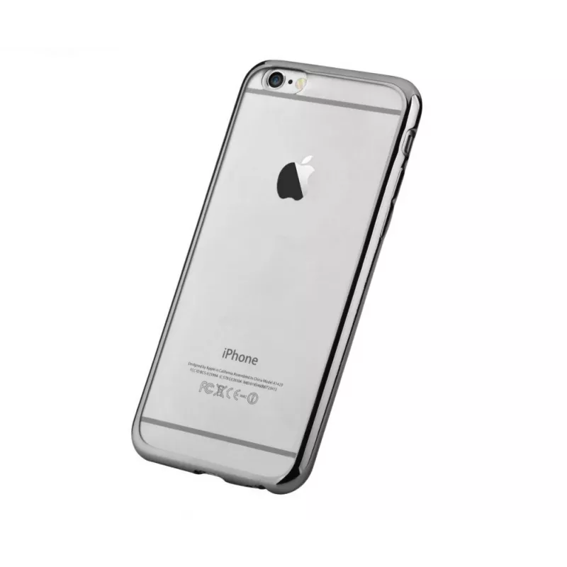Devia Glitter Soft Case für Apple iPhone 7 / iPhone 8 / iPhone SE (2020) / iPhone SE (2022) - Silber