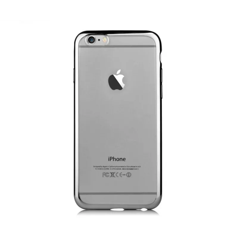 Devia Glitter Soft Case für Apple iPhone 7 / iPhone 8 / iPhone SE (2020) / iPhone SE (2022) - Silber
