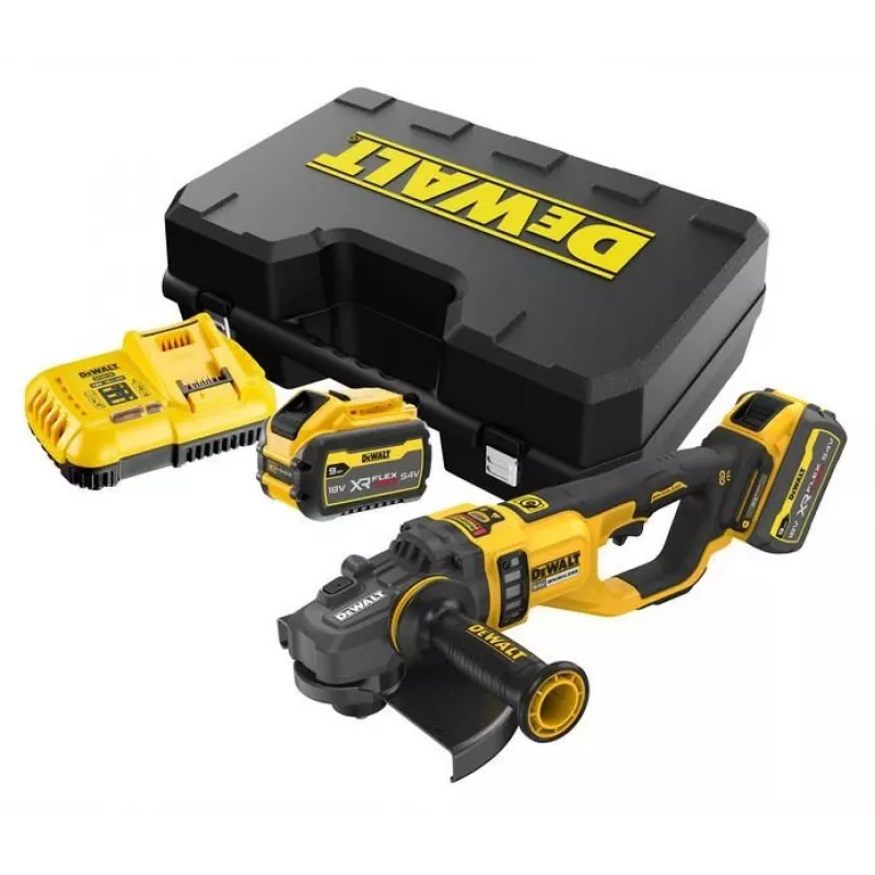DeWalt DCG460X2-QW 54 V XR FLEXVOLT Winkelschleifer 230 mm